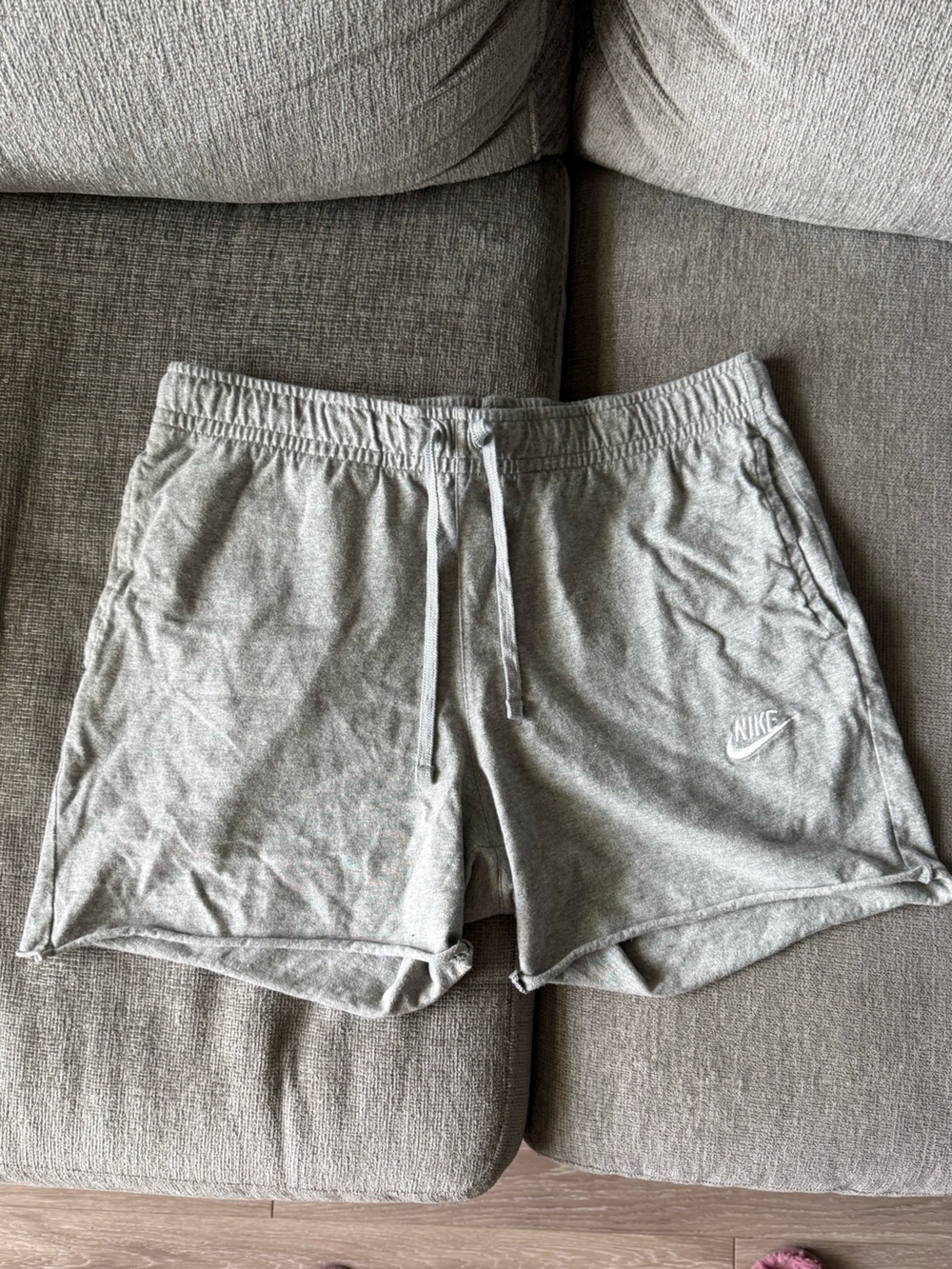 Nike Light Gray Casual Athletic Shorts